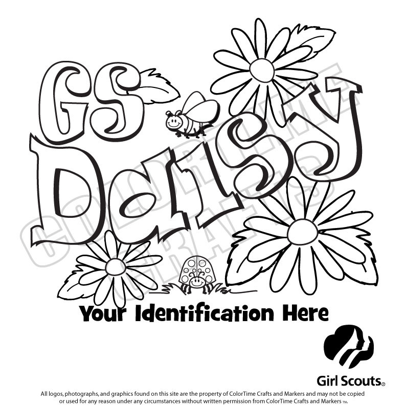 Girl Scout Daisies Coloring Pages
 daisy girl scout coloring page 8235 Gianfreda