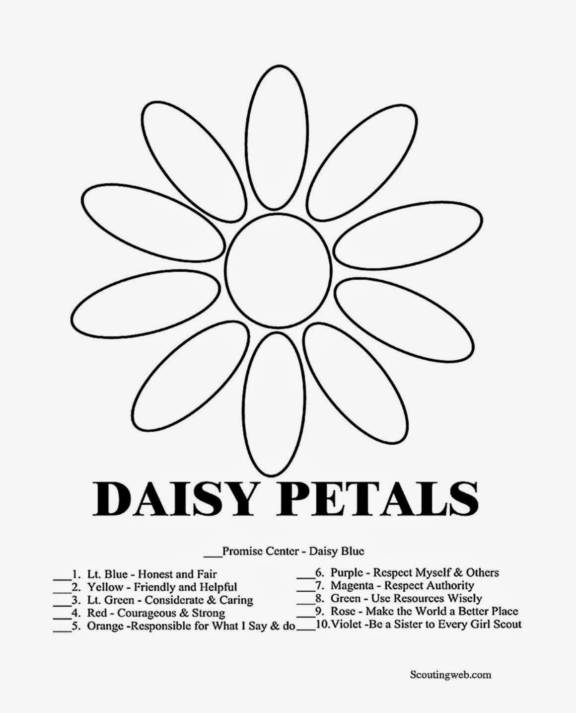 Girl Scout Daisies Coloring Pages
 Girl Scout Coloring Sheets
