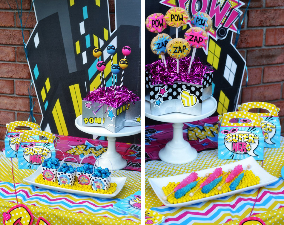 Best ideas about Girls Birthday Decorations
. Save or Pin Girl Superhero Party by Brittany Schwaigert Now.
