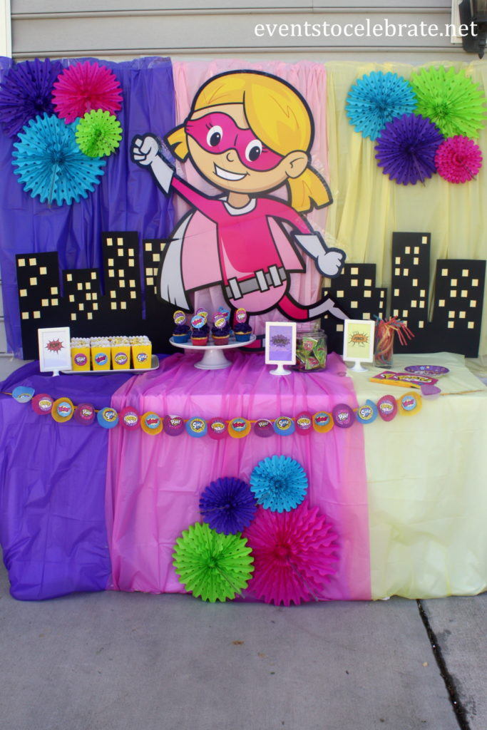 Best ideas about Girls Birthday Decorations
. Save or Pin Superhero Girl Party Ideas events to CELEBRATE Now.