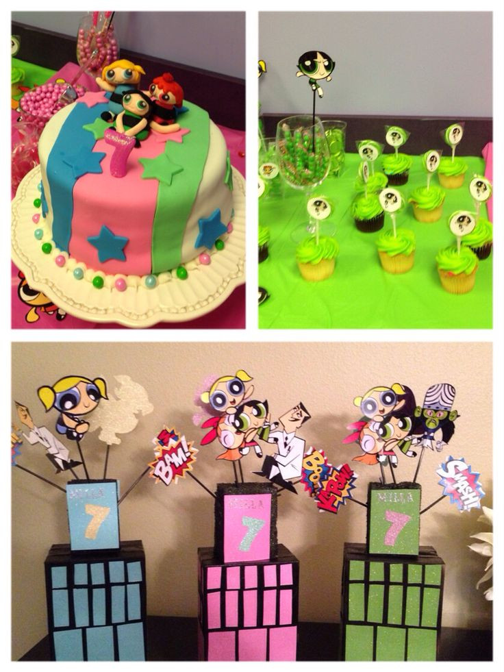 Best ideas about Girls Birthday Decorations
. Save or Pin Power puff girls cake decorations Now.