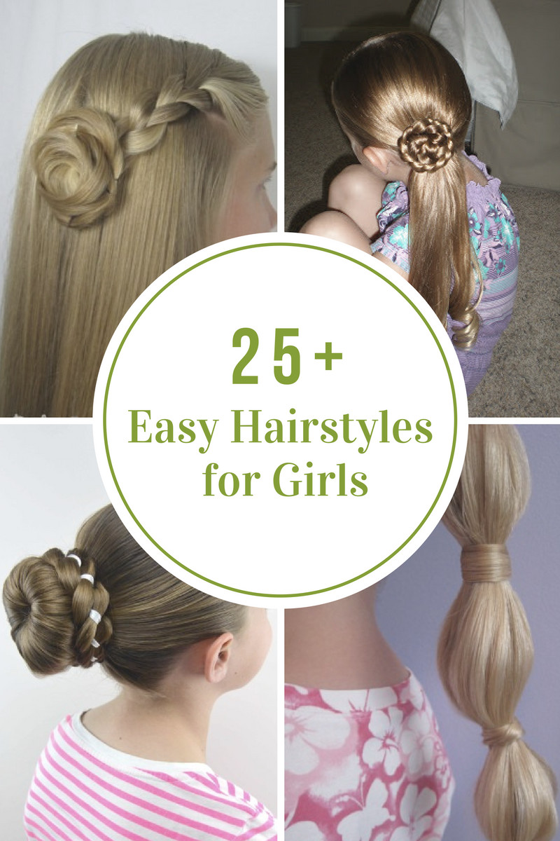 Girls Easy Hairstyles
 Easy Hairstyles for Girls The Idea Room