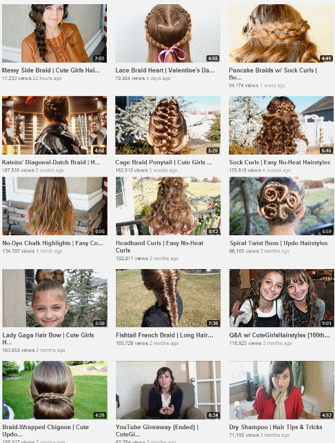 Girls Hairstyle Names
 CuteGirlsHairStyles – Hair Stylist