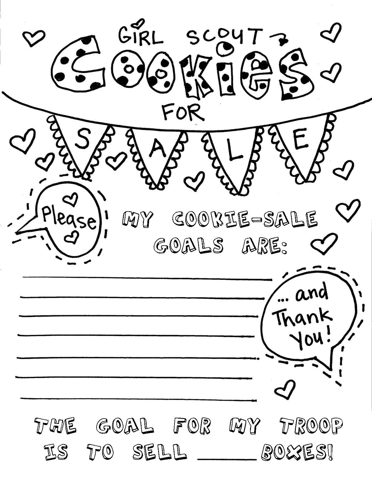 Girls Scout Cookie Coloring Pages
 It’s Girl Scout Cookie Time Here’s How to Pump up Your