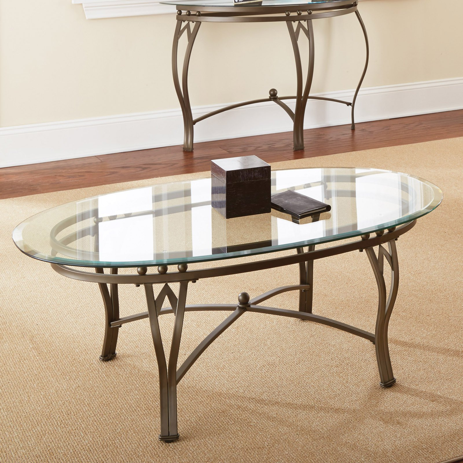 Best ideas about Glass Coffee Table
. Save or Pin Steve Silver Madrid Oval Glass Top Coffee Table Coffee Now.