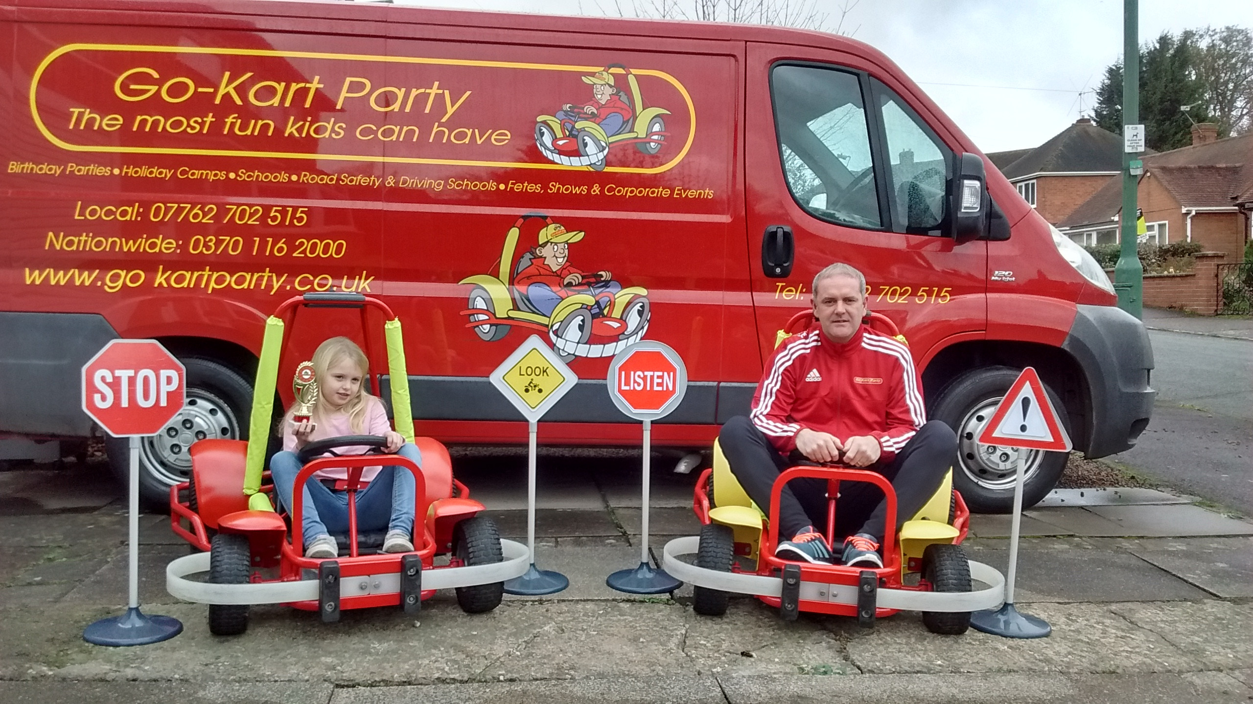 Go Kart Birthday Party
 Go Kart Party Shropshire – Go Kart Party for kids