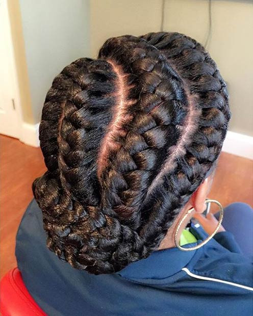 Goddess Braid Hairstyle
 51 Goddess Braids Hairstyles for Black Women