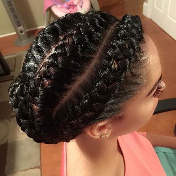 Goddess Braid Hairstyle
 51 Goddess Braids Hairstyles for Black Women