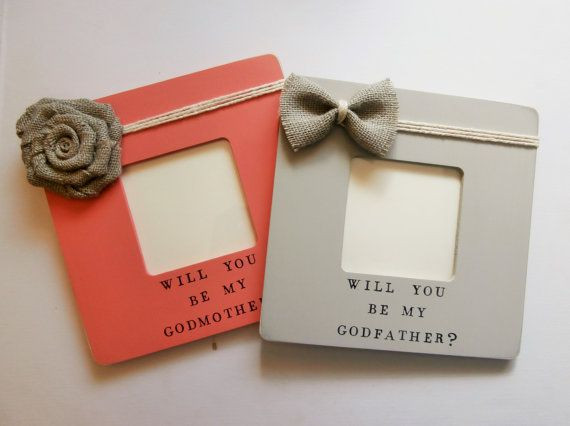Best ideas about Godfather Gift Ideas
. Save or Pin Will you be my Godmother t picture frame by Now.