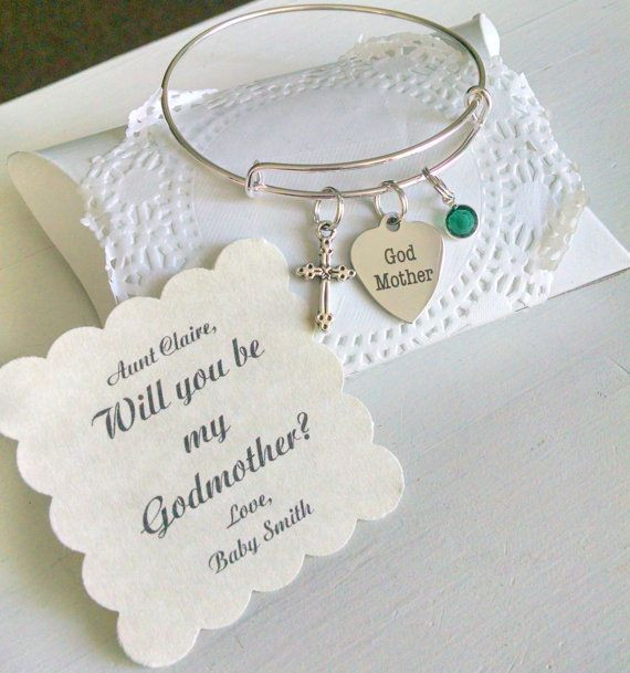 Godmother Gift Ideas
 Godmother Bracelet Godmother Gift Will You Be My