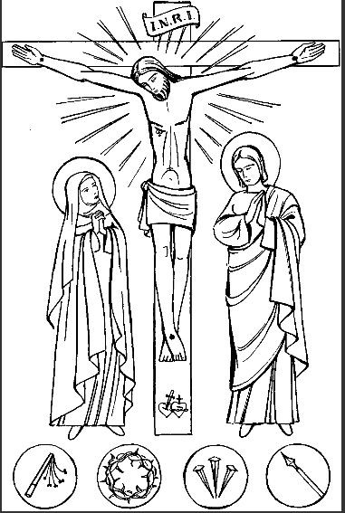 Good Friday Coloring Pages
 Good Friday Catholic Coloring Page Lent