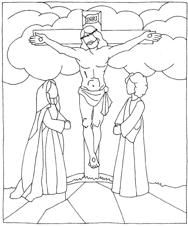 Good Friday Coloring Pages
 Easter Coloring Pages Good Friday Coloring Pages