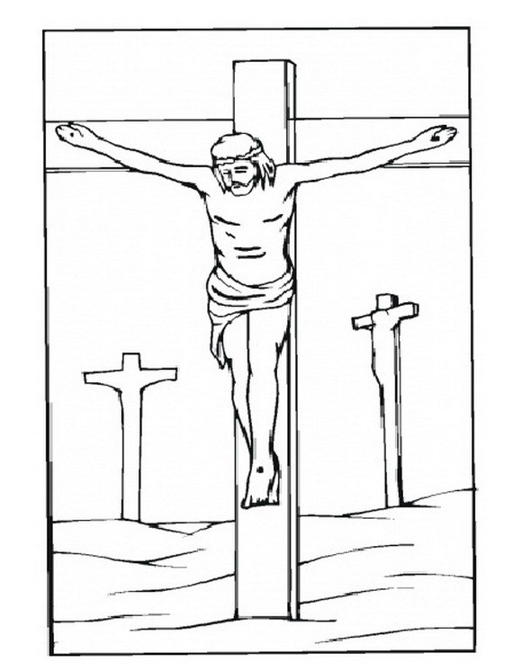 Good Friday Coloring Pages
 Good Friday Coloring Pages and Pintables for Kids family