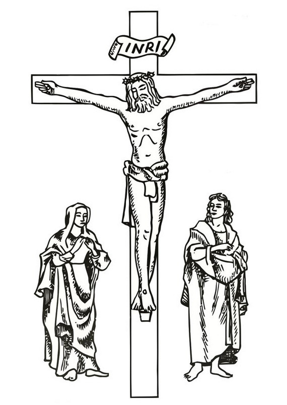 Good Friday Coloring Pages
 Good Friday Coloring Pages and Pintables for Kids family