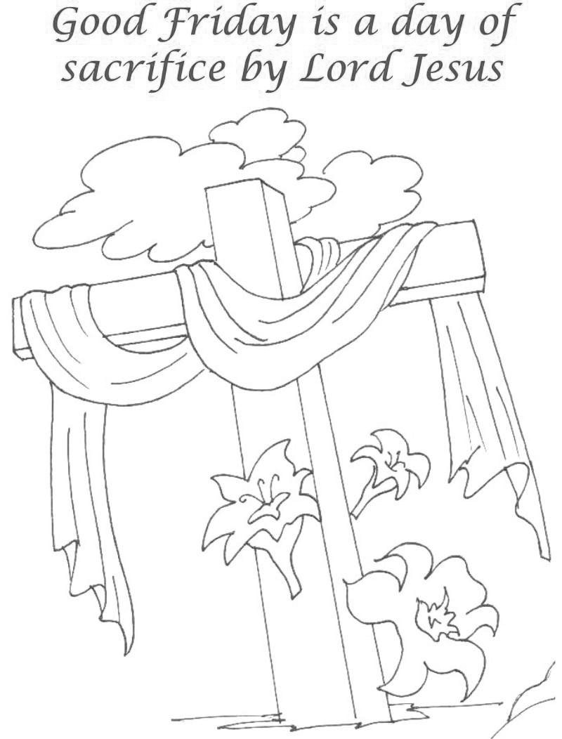 Good Friday Coloring Pages
 Good Friday Coloring Pages Best Coloring Pages For Kids