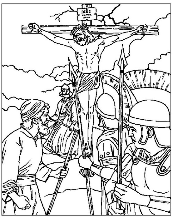 Good Friday Coloring Pages
 Good Friday Coloring Pages and Pintables for Kids family