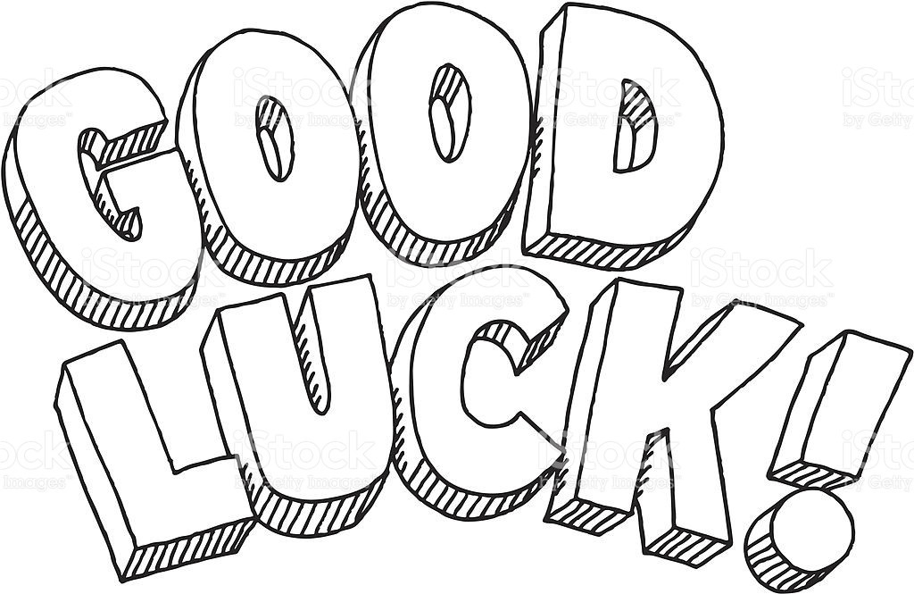 Good Luck Coloring Pages
 Good Luck Graphics Page 2