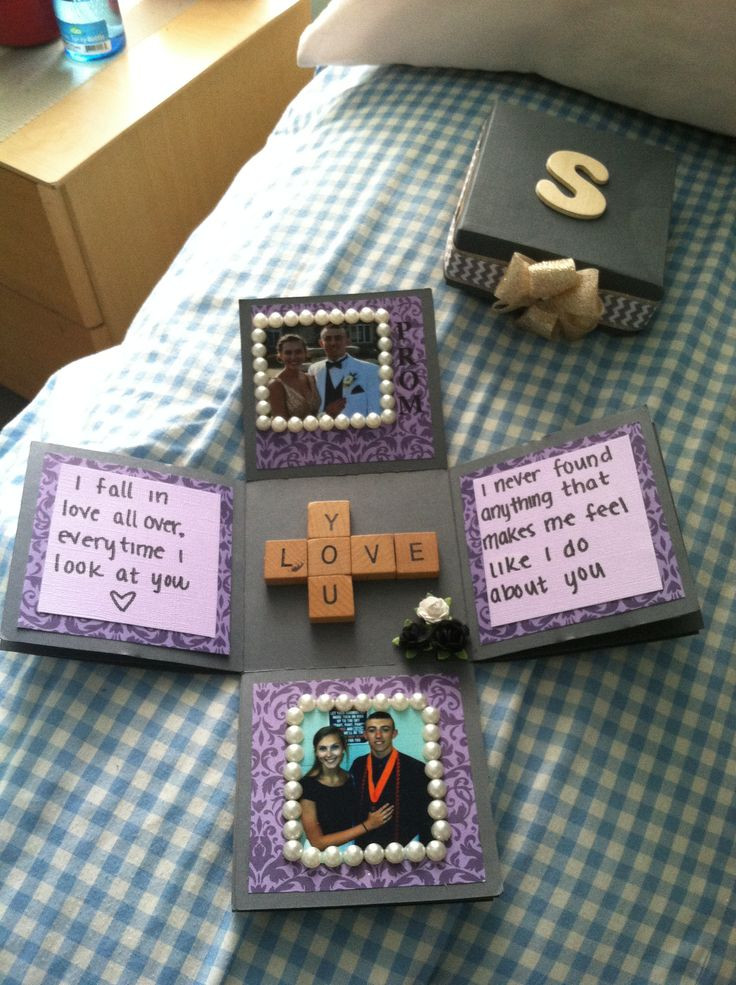 Best ideas about Graduation Gift Ideas For Boyfriend
. Save or Pin Exploding box of love I made for the boyfriend for a Now.