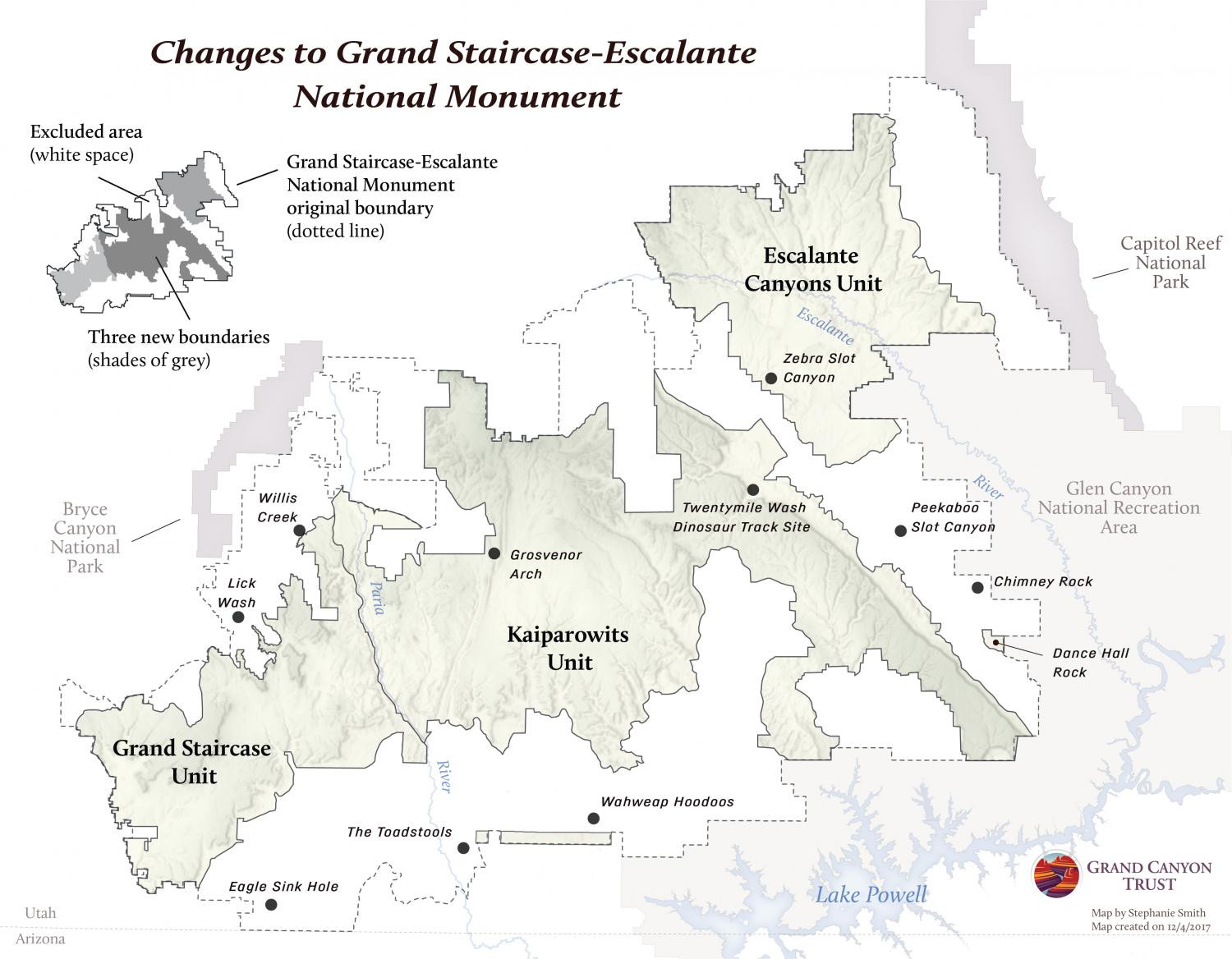 Best ideas about Grand Staircase Escalante Map
. Save or Pin Changes to Grand Staircase Escalante National Monument Map Now.