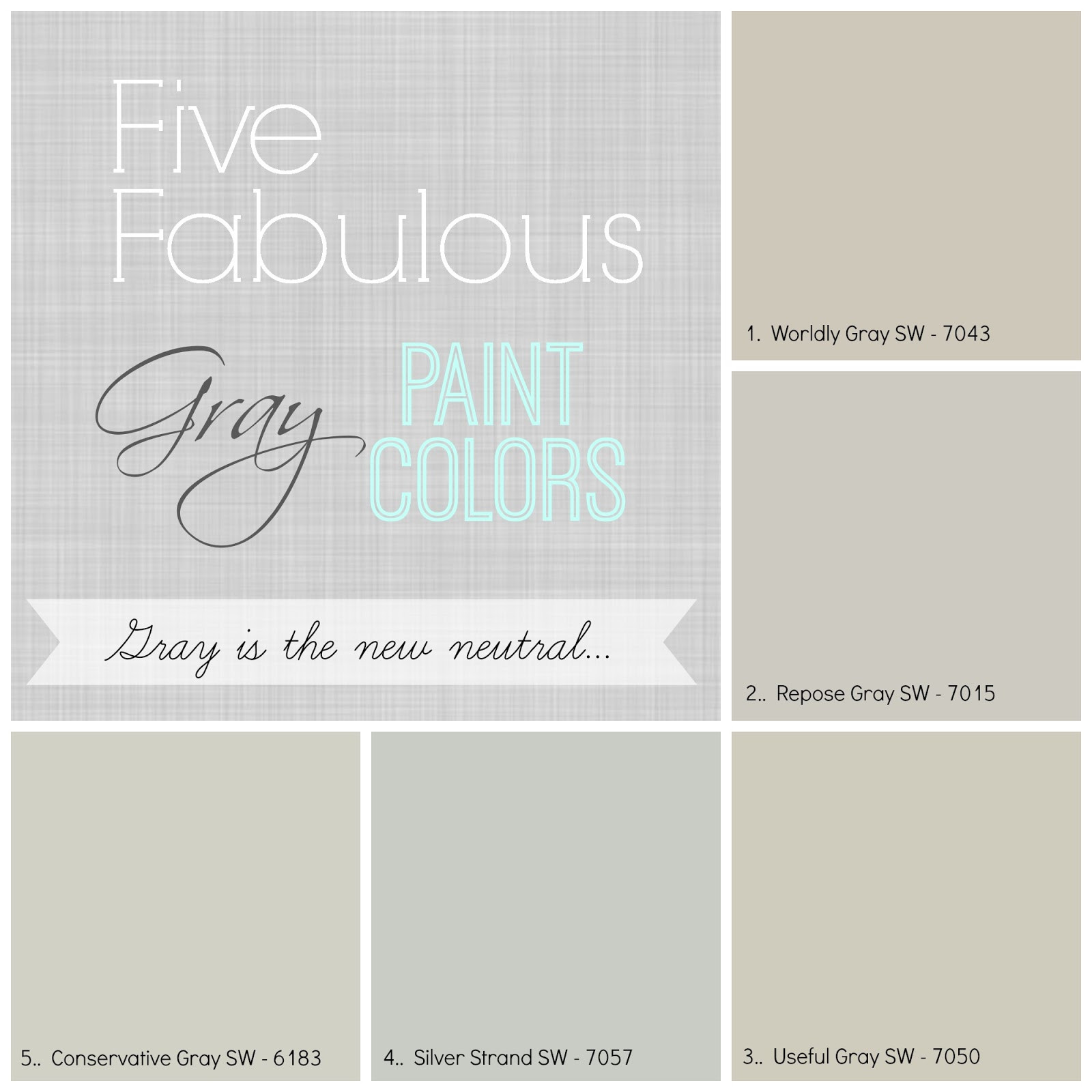 Best ideas about Gray Paint Colors
. Save or Pin The Collected Interior Favorite Gray Paint Colors Now.