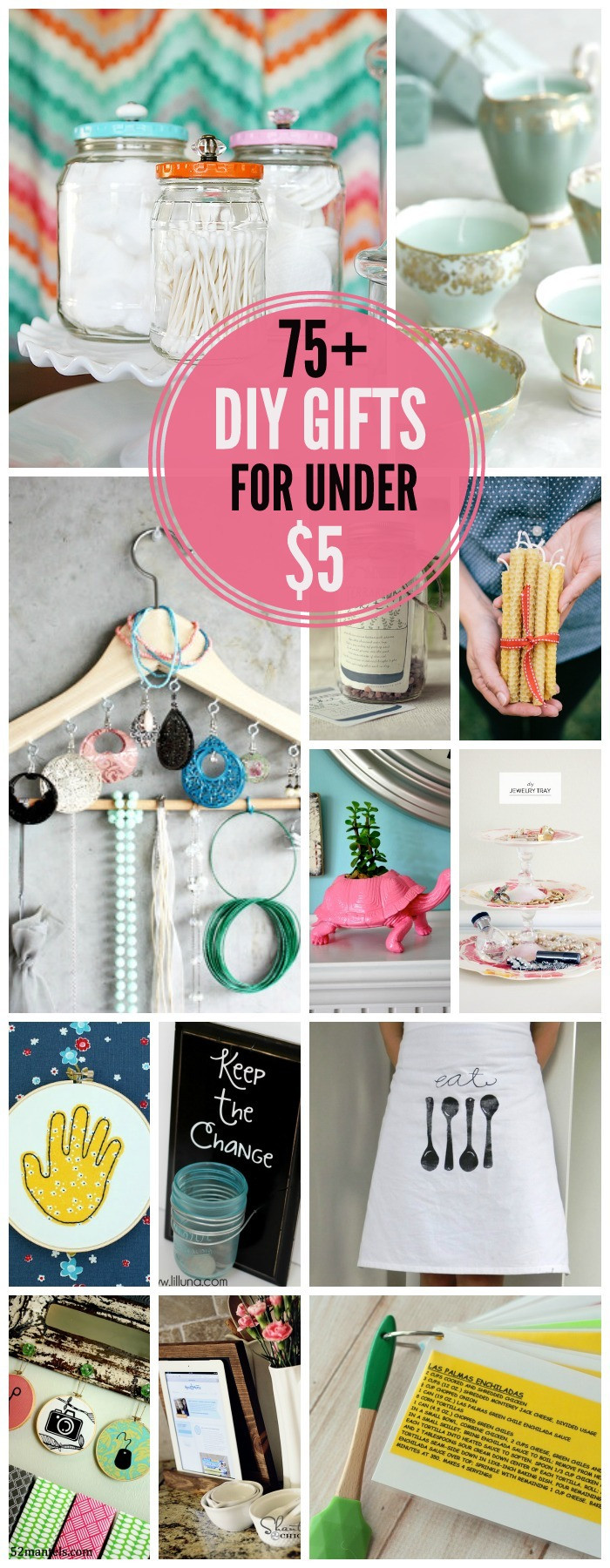 Best ideas about Great Holiday Gift Ideas
. Save or Pin 75 Gift Ideas under $5 Now.