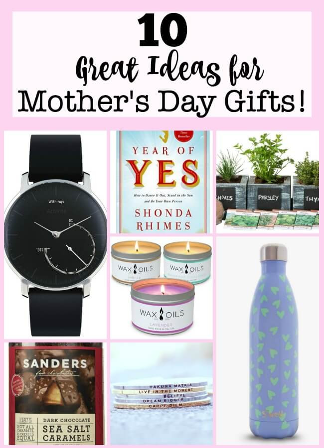 Best ideas about Great Mother'S Day Gift Ideas
. Save or Pin 10 Great Ideas for Mother s Day Gifts Mom 6 Now.