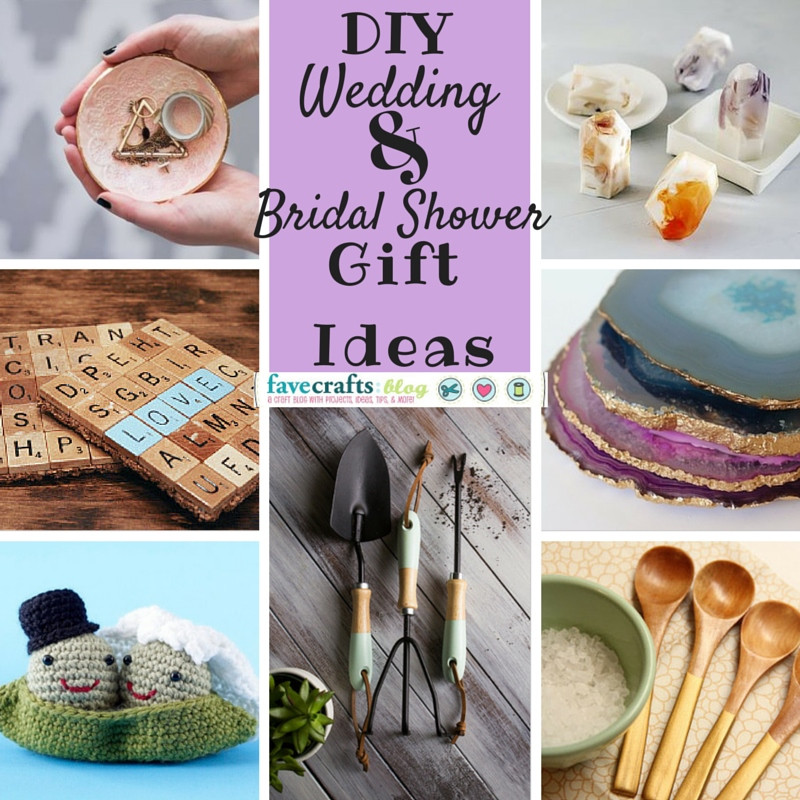 Great Wedding Gift Ideas
 10 DIY Wedding Gifts Any Bride to Be Will Love FaveCrafts