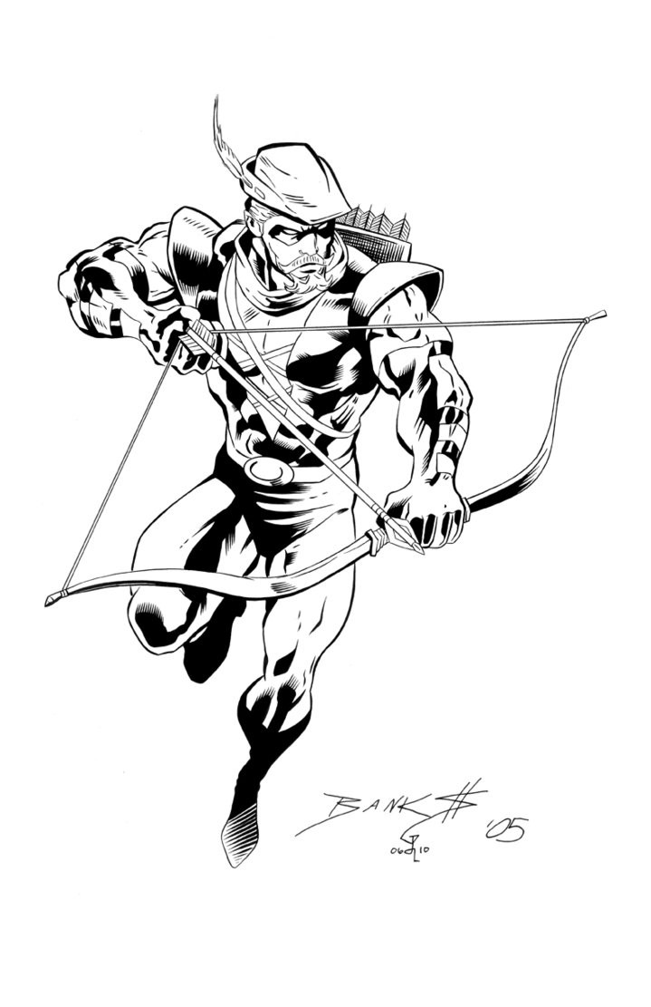 Green Arrow Coloring Pages
 Green Arrow Darryl Banks by EmmasDad on DeviantArt