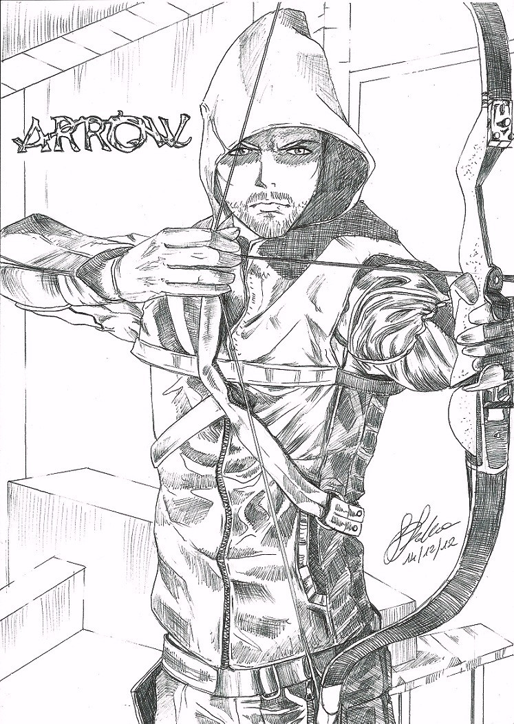 Green Arrow Coloring Pages
 Green Arrow by Nefly099 on DeviantArt