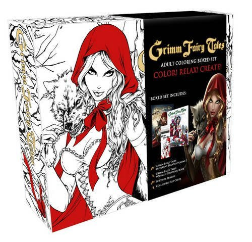 Grimm Fairy Tales Coloring Book Box Set
 Grimm TV Show News Videos Full Episodes and More