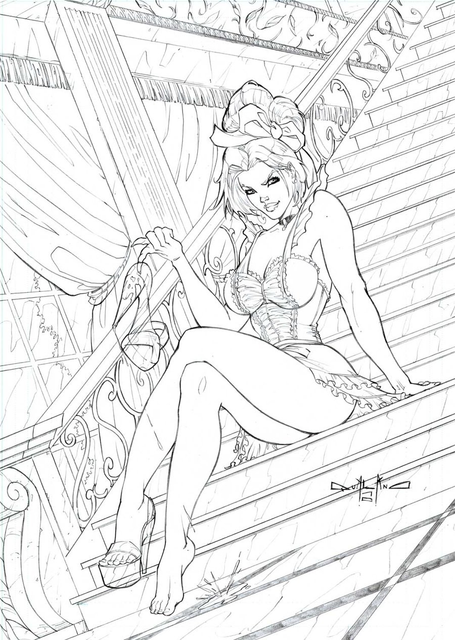 Grimm Fairy Tales Coloring Pages Grimm Fairy tales by qualano on DeviantArt...