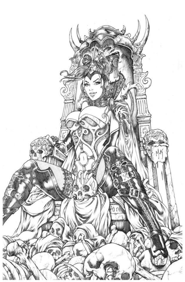 Grimm Fairy Tales Coloring Pages
 Grimm Fairy Tales 86 Cover by Kromespawn on DeviantArt