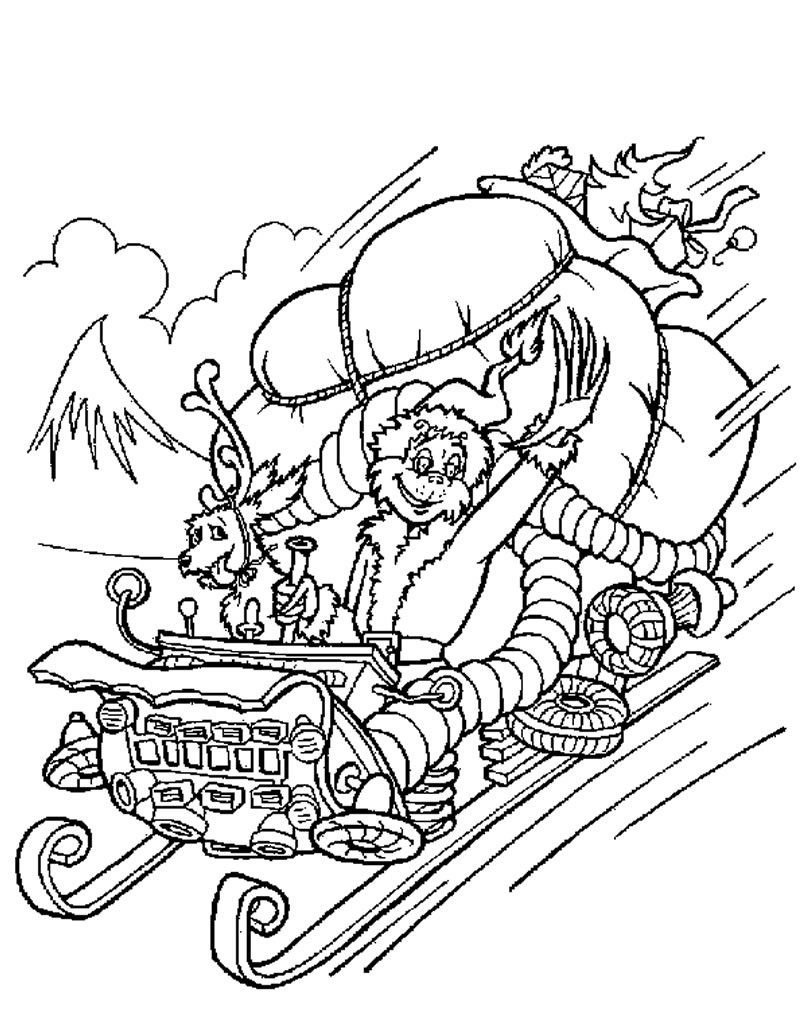 Grinch Coloring Pages
 Grinch Coloring Pages Bestofcoloring