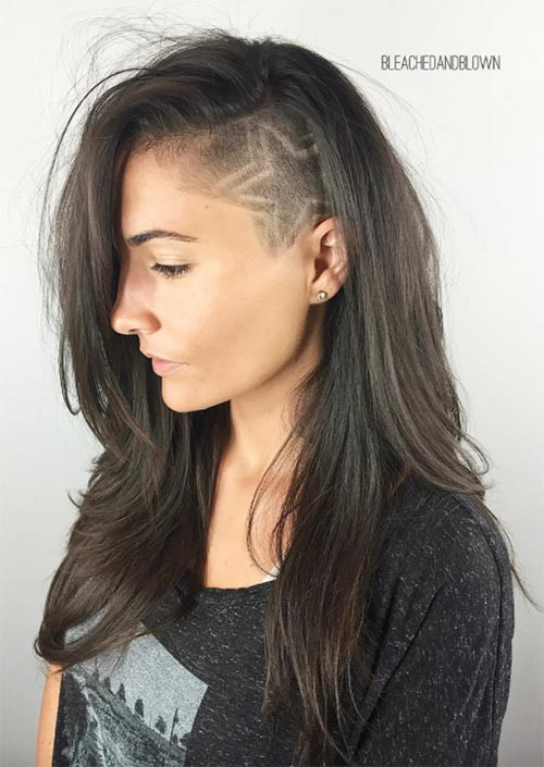 Haircuts For Female
 51 Long Undercut Hairstyles for Women In 2019 DIY