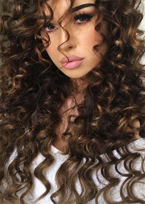 Haircuts Ideas For Curly Hair
 51 Chic Long Curly Hairstyles How to Style Curly Hair