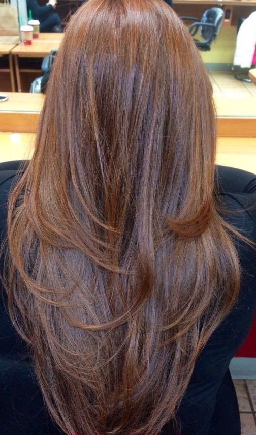 Best ideas about Hairstyle Cutting For Long Hair
. Save or Pin Long Round Layers … All things hair Now.