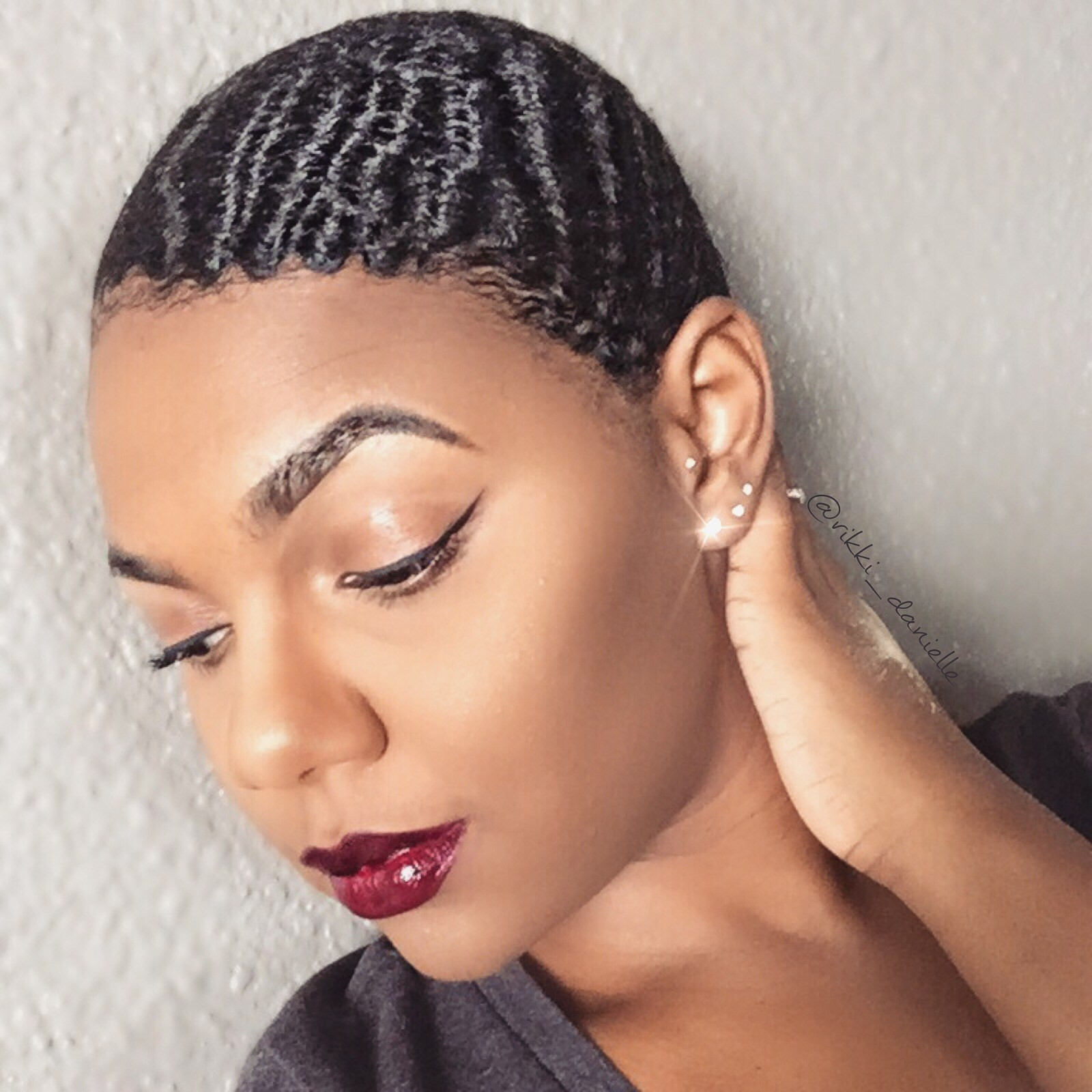 Hairstyle For Blacks
 Rikki Danielle from Kansas City 3C 4A Natural Hair Icon