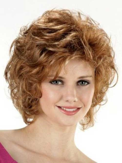 Hairstyle For Curly Hair With Round Face
 Best Curly Short Hairstyles For Round Faces
