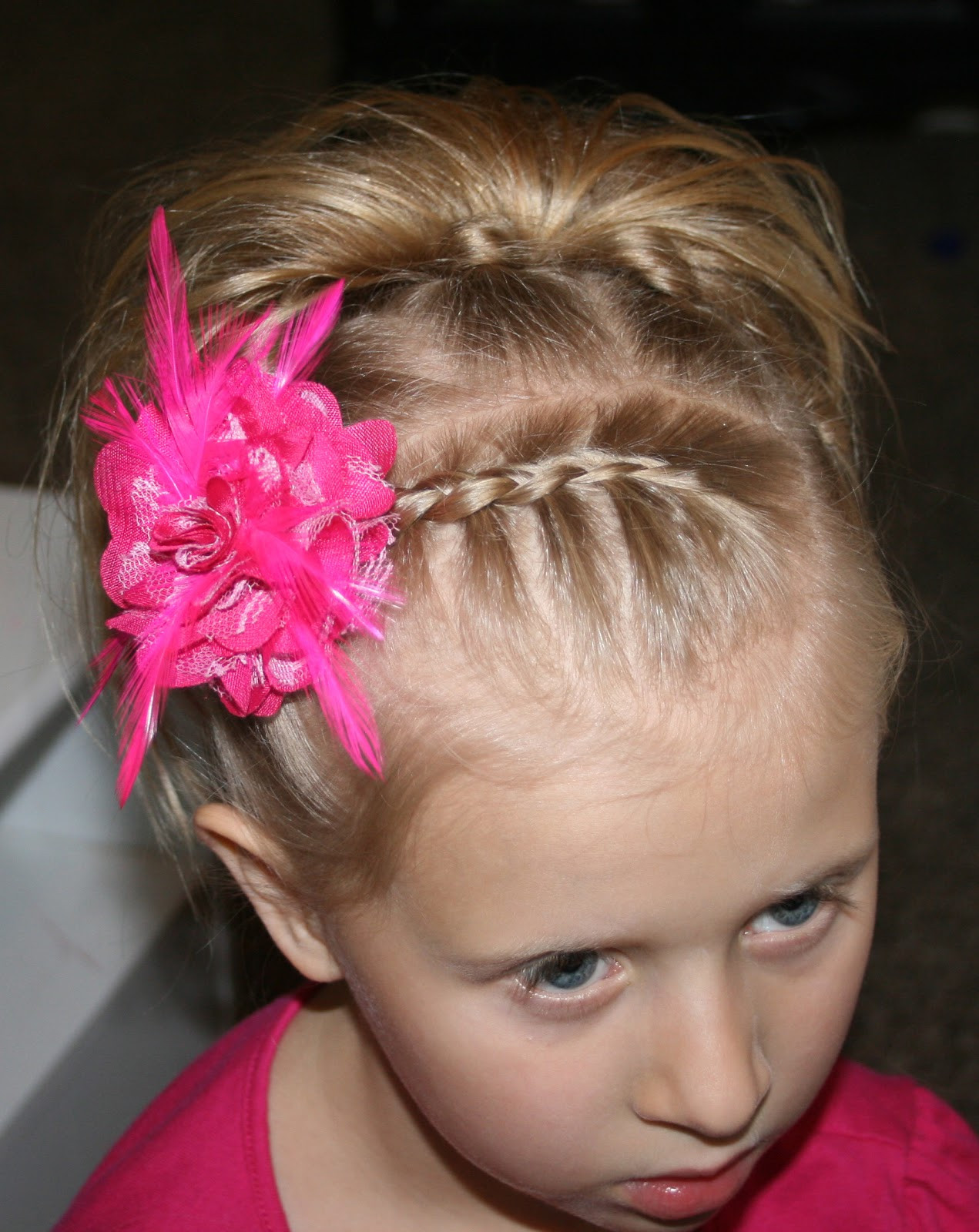 Hairstyle For Little Girl
 of Braided Hairstyles For Short Hair Little Girls