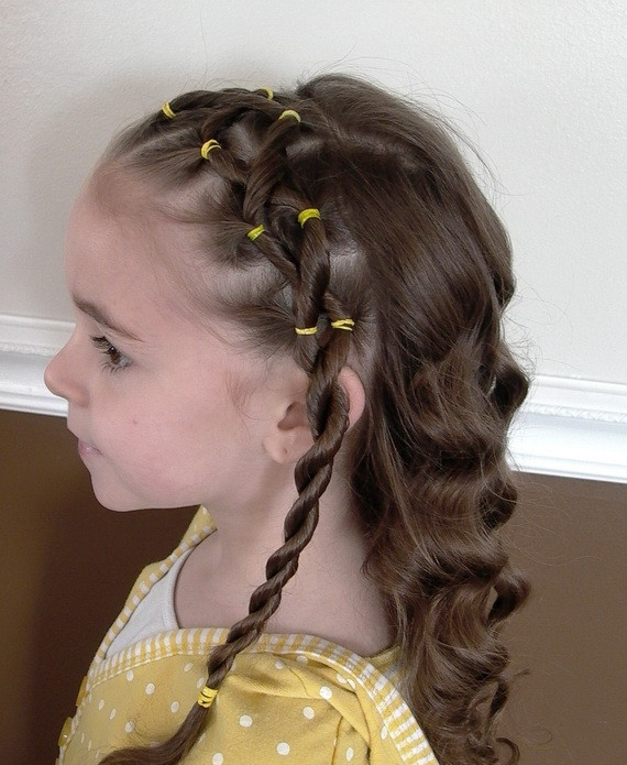 Hairstyle For Little Girls
 Sweet Chearleading Hairstyles for Little Girls