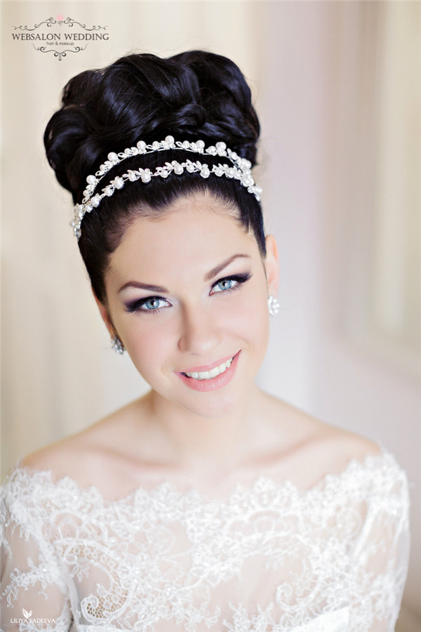 Hairstyle Weddings
 Top 25 Stylish Bridal Wedding Hairstyles for Long Hair