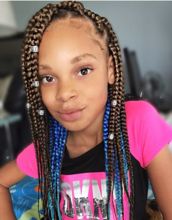 Hairstyle With Braids For Kids
 Easy 11 Box Braids Hairstyles for Kids