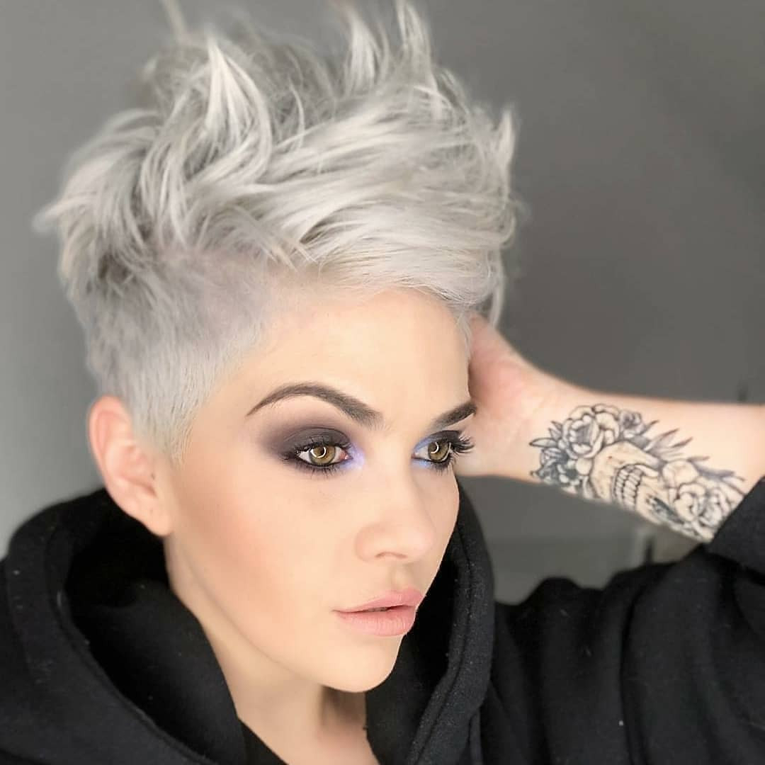 Hairstyles 2019 Female
 10 Beautiful Asymmetrical Short Pixie Haircuts