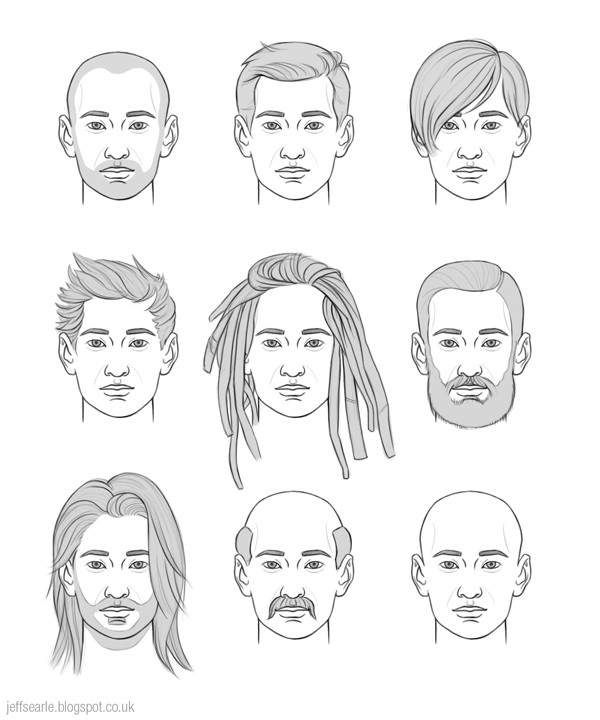 Best ideas about Hairstyles Drawing Male
. Save or Pin Jeff Searle Drawing hair Now.