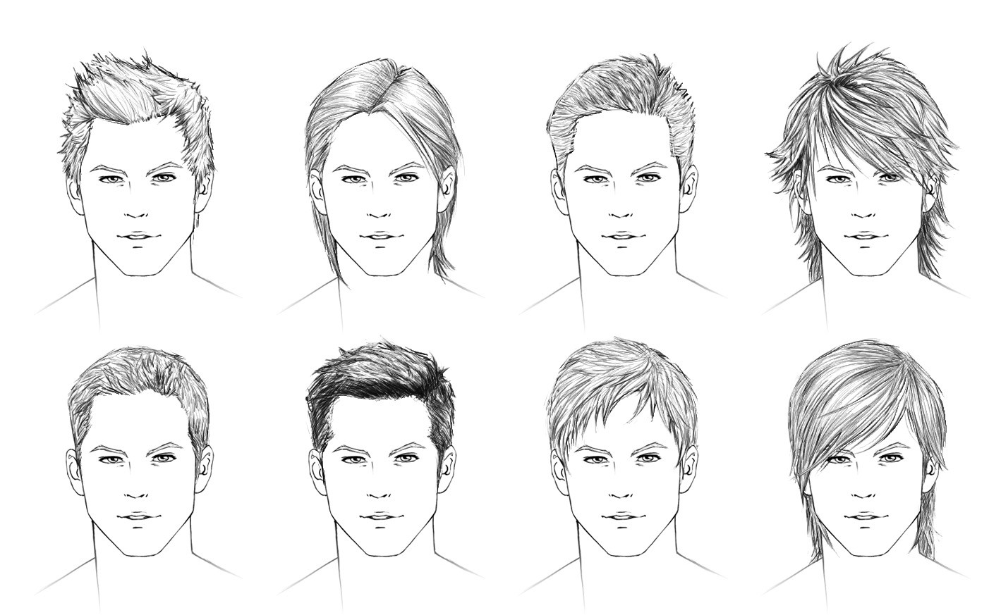 Best ideas about Hairstyles Drawing Male
. Save or Pin How to draw hair male Now.