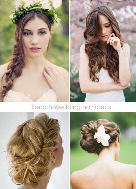 Hairstyles For Beach Weddings
 Beach wedding hair ideas