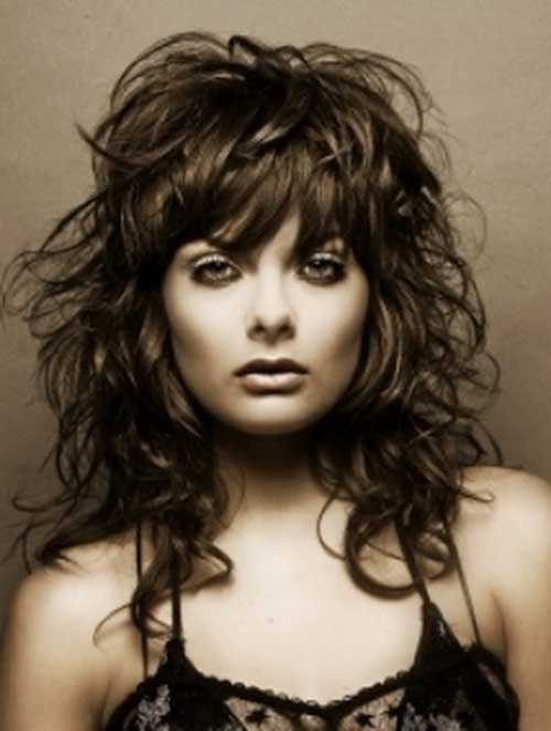 Hairstyles For Curly Hair With Bangs
 30 Best Curly Hair with Bangs