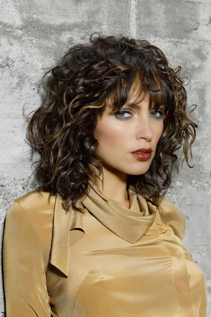 Hairstyles For Curly Hair With Bangs
 60 Curly Hairstyles To Look Youthful Yet Flattering