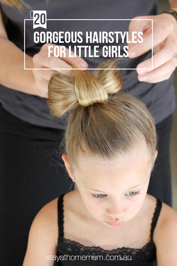 Hairstyles For Girls At Home
 20 Gorgeous Hairstyles for Little Girls Stay at Home Mum
