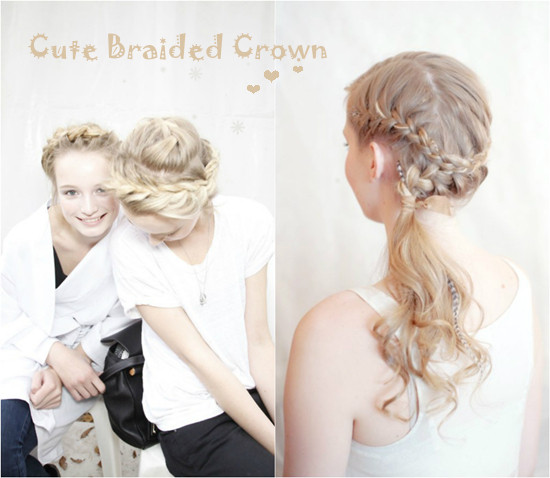 Hairstyles For Girls At Home
 6 Chic Braided Crown Hairstyles for Girls’Daily Creation